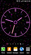 Neon Clock Widget plakat