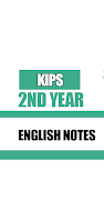 برنامه‌نما KIPS 2nd Year English Notes عکس از صفحه