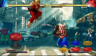 Code Street Fighter V SF5 arcade اسکرین شاٹ 1