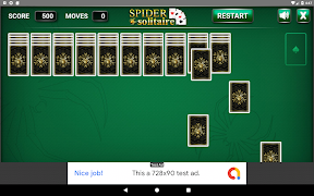 Spider Solitaire Classic 2018 اسکرین شاٹ 3