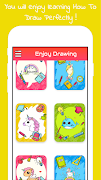 Draw Cute Unicorn screenshot 1