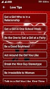 Love Tips captura de pantalla 2