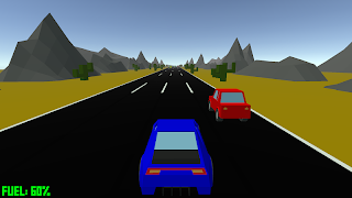 Pixel Driver - Fast paced infinite driving screenshot 1