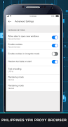 VPN Philippines , Proxy Browser - Unblock Sites syot layar 2