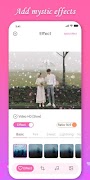 Photo animated effects theme romantic screenshot 2