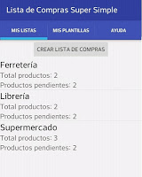 Lista de compras Super Simple poster