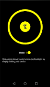 برنامه‌نما Linternapp - Shake Flashlight عکس از صفحه