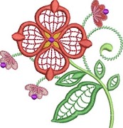 Embroidery Pattern Ideas syot layar 1