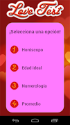 Love test screenshot 1