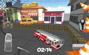 Fire Engine Park Simulation স্ক্রিনশট 1