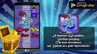 Cops Vs Robber Run : Games HD screenshot 1