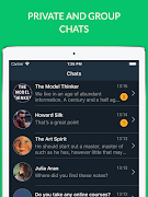 Campfire Chat - Topics and Groups تصوير الشاشة 7