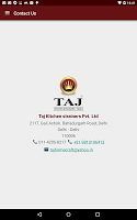 Taj Kitchen Strainers ảnh chụp màn hình 3
