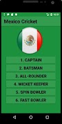 Mexico Cricket ภาพหน้าจอ 1