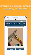 60+ DIY Fashion Design Tutorial Step by Step Easy captura de pantalla 1