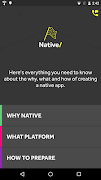 برنامه‌نما Native/ عکس از صفحه