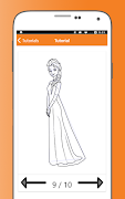 How to Draw Frozen Characters स्क्रीनशॉट 3