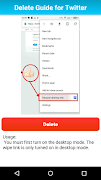 Delete Guide for Twitter - Deactivate ภาพหน้าจอ 5