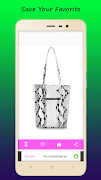 Black Leather Tote Design captura de pantalla 3