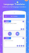 برنامه‌نما English Persian Translator - Free Voice Translator عکس از صفحه