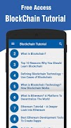 Blockchain Tutorial تصوير الشاشة 5