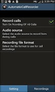Automatic Call Recorder Ekran Görüntüsü 4