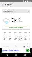 YNP wx: Yellowstone Weather ภาพหน้าจอ 1
