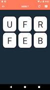 Make Words From Scrambled Letters: Word Game imagem de tela 2