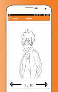 How to Draw Naruto Characters ภาพหน้าจอ 6