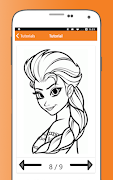 How to Draw Frozen Characters स्क्रीनशॉट 1