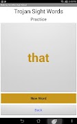 Trojan Sight Words screenshot 1
