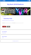 Big Bash Cricket Predictor capture d'écran 1