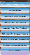 Hardware Problem And Solution Guide Poster