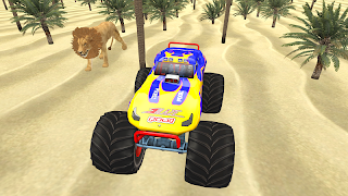 Monster Truck Offroad Hill Climb Ekran Görüntüsü 1