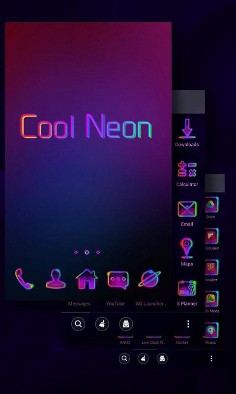 Descargar APK de Amazing Neon Launcher Theme