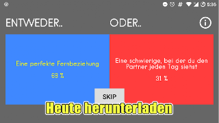 2 Schermata Entweder Oder?