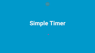 Simple Timer syot layar 1