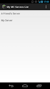 My MC Servers List poster