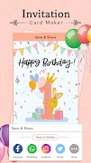 Invitation Card Maker : Digital Invitation Card ภาพหน้าจอ 4