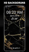 Marble 4K Slide Unlock Screen स्क्रीनशॉट 1