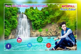 Waterfall Photo Editor : Water Photo Frame スクリーンショット 5