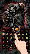 Devil Skull Keyboard Theme capture d'écran 2