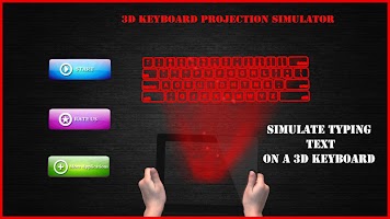 keyboard Projection simulator 截图 1