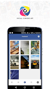 Social Content App पोस्टर