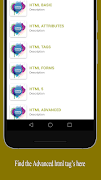 Learn HTML - HTML Tags Screenshot 1