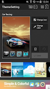 Car Racing Atom Theme 스크린샷 4