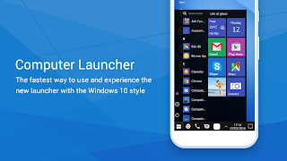Computer Launcher PRO for Windows 10 ảnh chụp màn hình 1