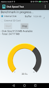 Disk Speed Test: Internal Disk Benchmark اسکرین شاٹ 5