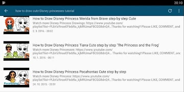 How To Draw Cute Disney Princesses Tutorial Screenshot 2