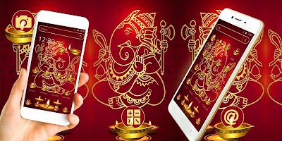 Red Diwali Theme Ekran Görüntüsü 3